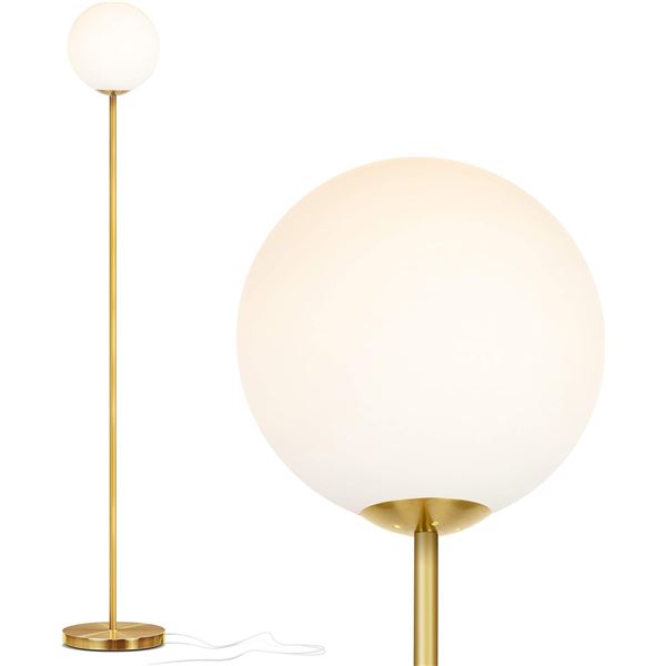 NEWLY ASSEMBLED BRIGHTECH LUNA FLOOR LAMP