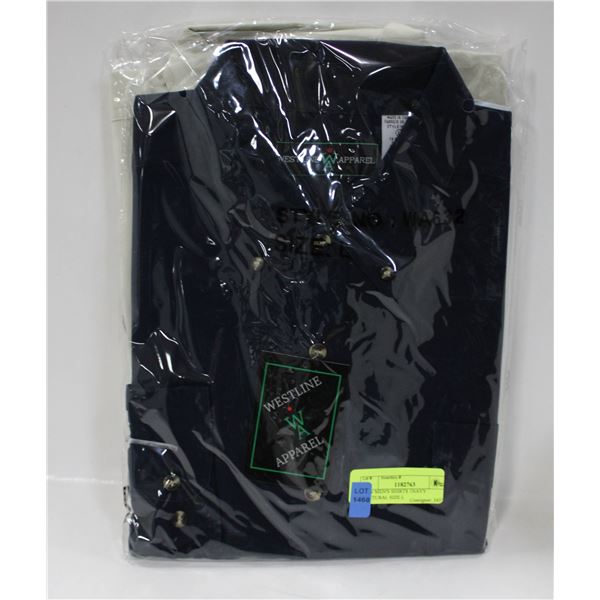 NEW MEN'S SHIRTS 1NAVY 1NATURAL SIZE L