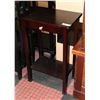 Image 1 : 2 TIER OCCASIONAL TABLE W/DRAWER H-28" W-12" L-18"