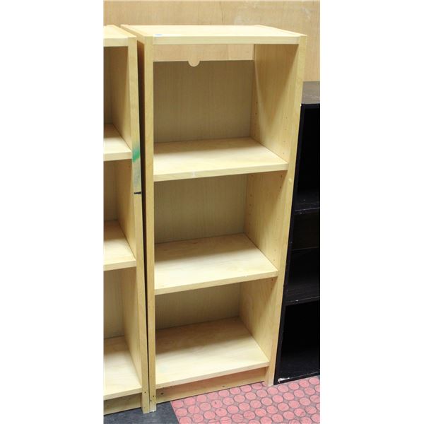 SOLID 3 TIER ADJUSTABLE SHELVING UNIT H-41.5"