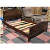 Image 1 : VINTAGE WOODEN DOUBLE SIZE BEDFRAME