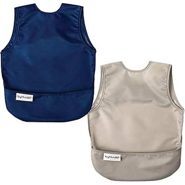 NEW TINY TWINKLE MESS PROOF APRON BIB SMALL 6-24M