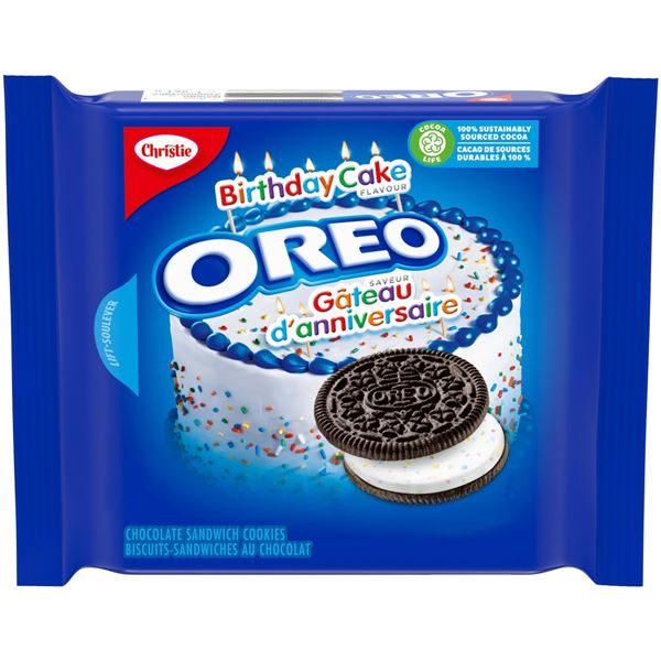 NEW 3 X 261G OREO BIRTHDAY CAKE