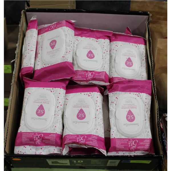 BOX OF 30 SUMMER'S EVE SIMPLY SENSITIVE CLEANSING
