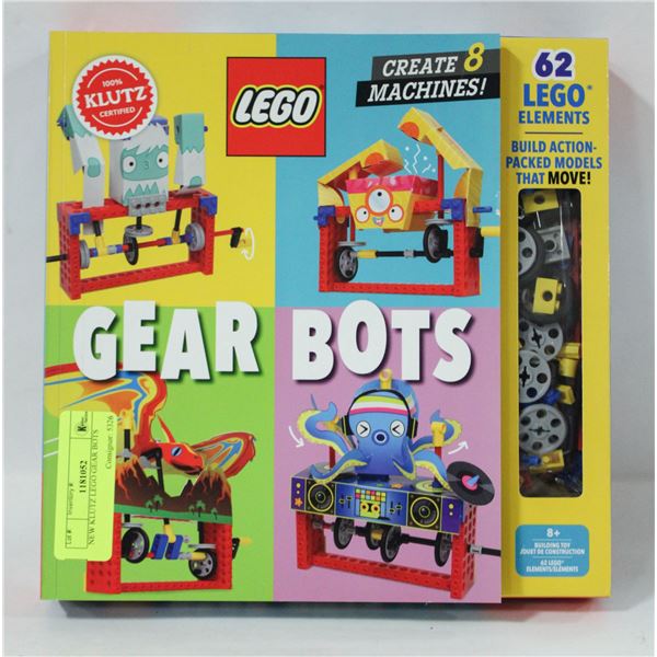NEW KLUTZ LEGO GEAR BOTS