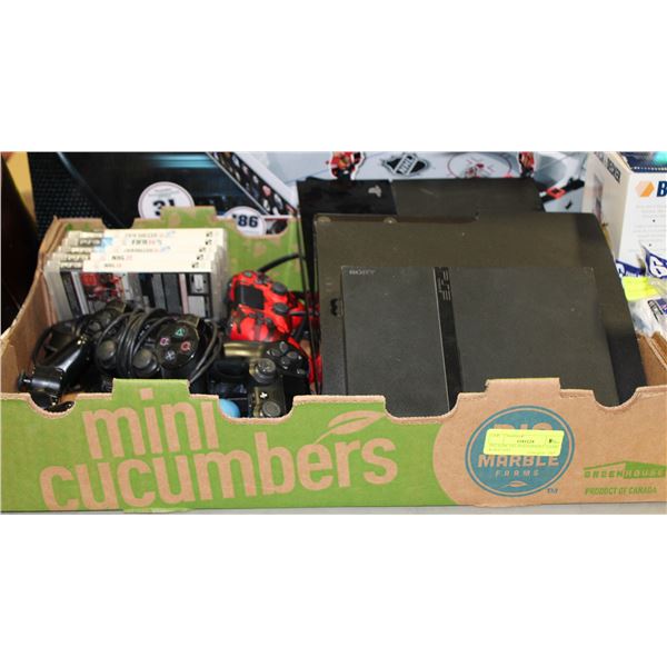 PS2 SLIM, PS3, PS4 CONSOLE, GAME, (NOT ALL CORDS+