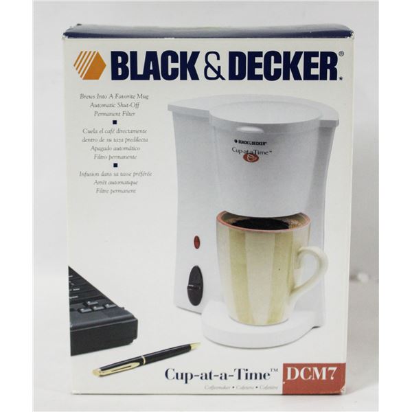 NEW BLACK & DECKER CUP AT A TIME