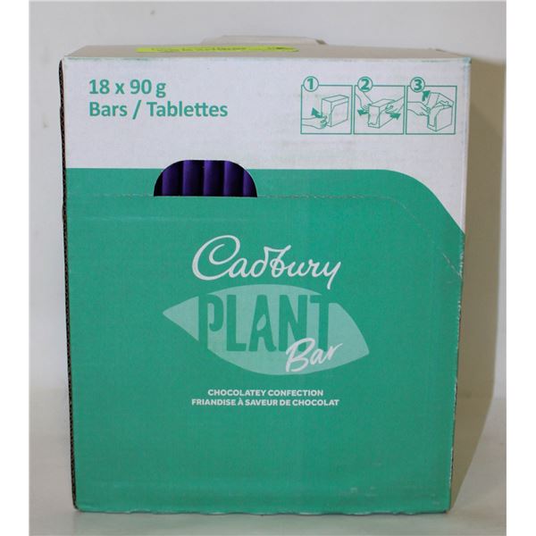 CASE OF 18 CADBURY CHOCOLATE BARS BB SEPT 2024
