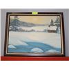 Image 1 : OIL PAINTING 27 X 21INCH BY D. HUNTER
