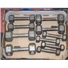 Image 1 : DUMBBELL 2X10,2X8,2X5,4X3-58 POUNDS