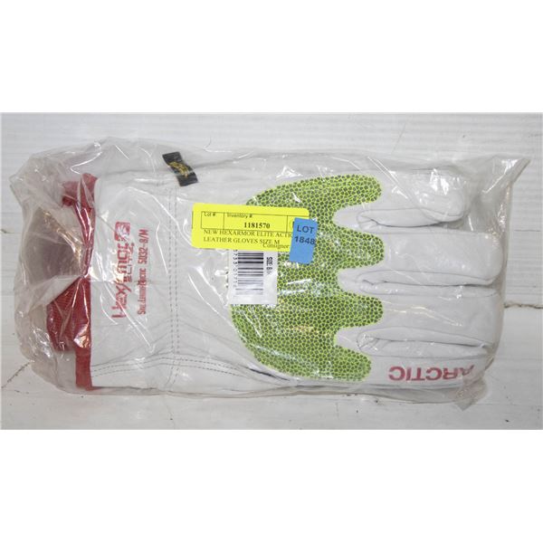 NEW HEXARMOR ELITE ACTIC LEATHER GLOVES SIZE M