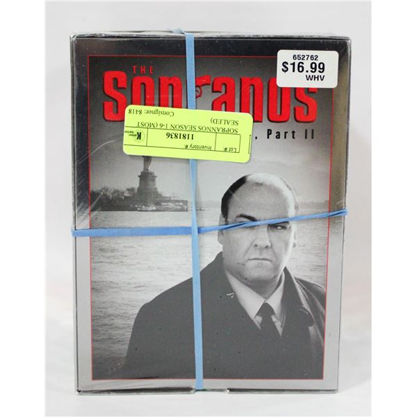 SOPRANNOS SEASON 1-6 (MOST SEALED)