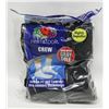 Image 1 : BLACK CREW SOCKS 12-16 SIZE 6-PACK