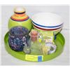 Image 1 : ESTATE GREEN, BLUE, YELLOW COLOURED THEMED DECOR