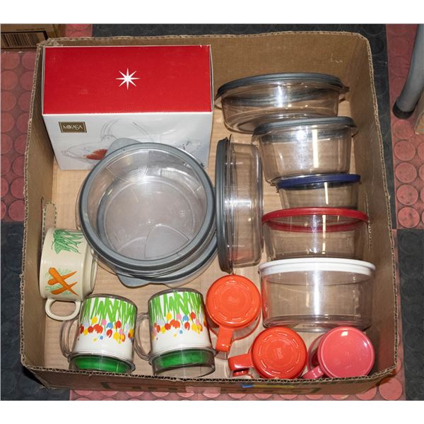 ESTATE DISHES ROSTI, RUBBERMAID, EAGLE