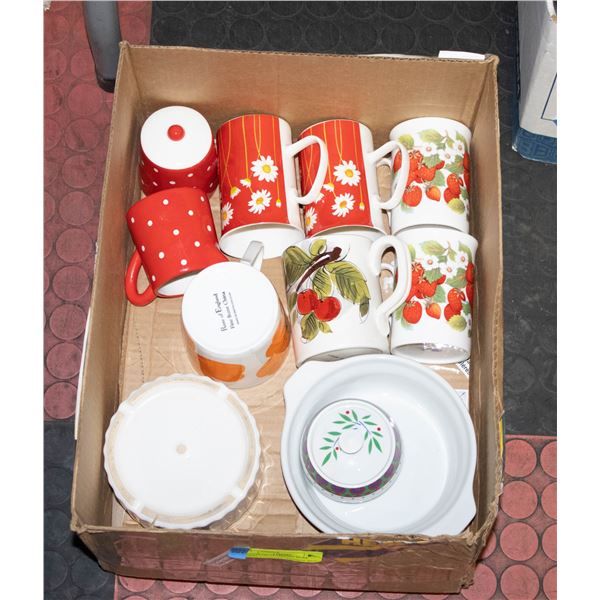 ESTATE FRUIT THEMED BONE CHINA +