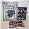 Image 1 : 3 METAL SIGNS