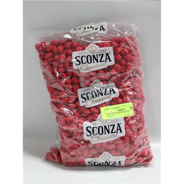 5 POUNDS SCONZA PEALED PEANUTS