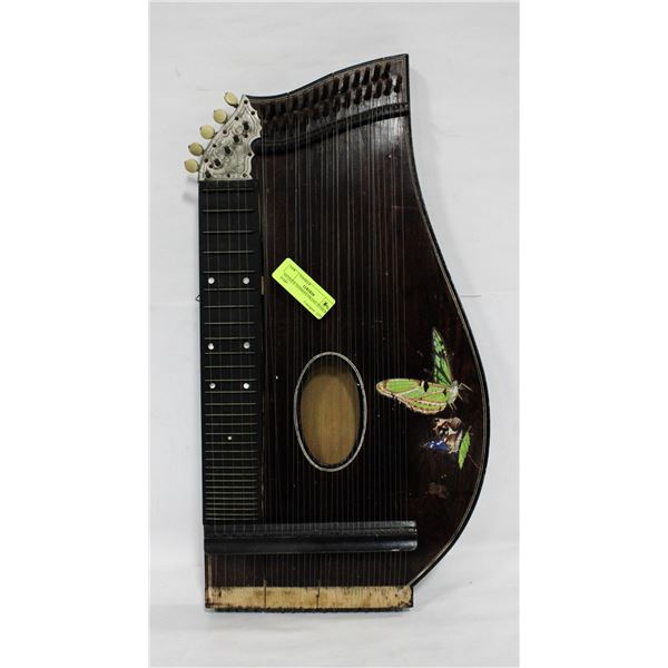 ANTIQUE GERMAN FRANZ ZITHER HARP