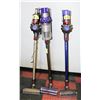 Image 1 : LOT OF DYSON HANDHELD VACUUMS & ACC