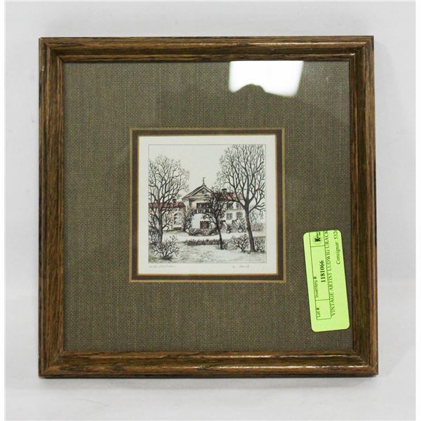 VINTAGE ARTIST LUDWIG URACK