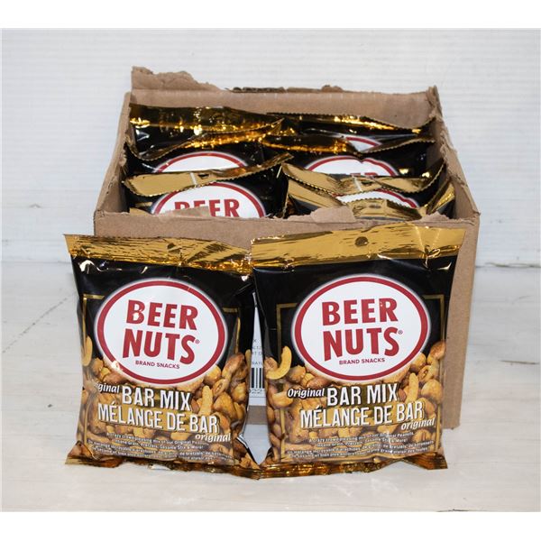 FULL CASE W/12 BAGS OF ORIGINAL BEERNUTS