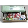 Image 1 : FISHING TACKLE BOX WITH FISHING REEL +