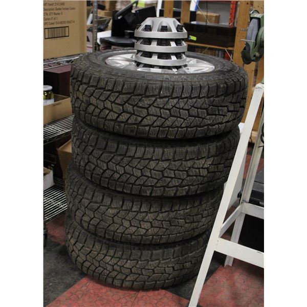 HERCULES TERRA TRAC TIRES ALUMINUM RIMS