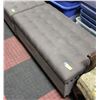 Image 1 : 19" X 39" GREY STORAGE TRUNKS WITH