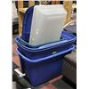Image 1 : LOT OF STORAGE TOTES