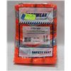 Image 1 : NEW 5 PACK SAFETY VEST O/S REFLECTIVE BREAK-AWAY