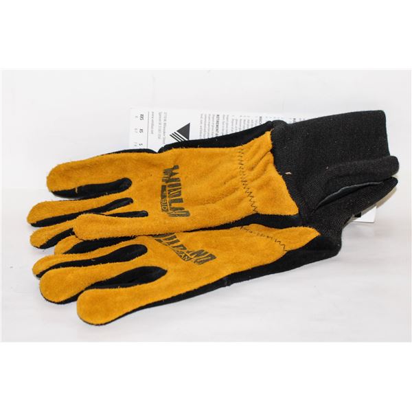NEW LEATHER VERIDIAN WILDLAND GLOVES MEDIUM