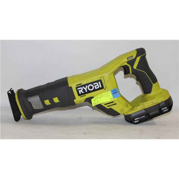 RYOBI 18V LITHIUM BATTERY OPERATED MODEL PCL515
