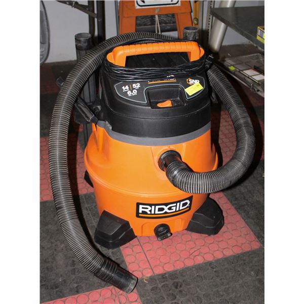 RIDGID 52 LITER SHOP VAC - 6 HP, LARGE