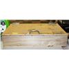Image 1 : CUSTOM MADE WOOD HARDWARE/TOOL STORAGE