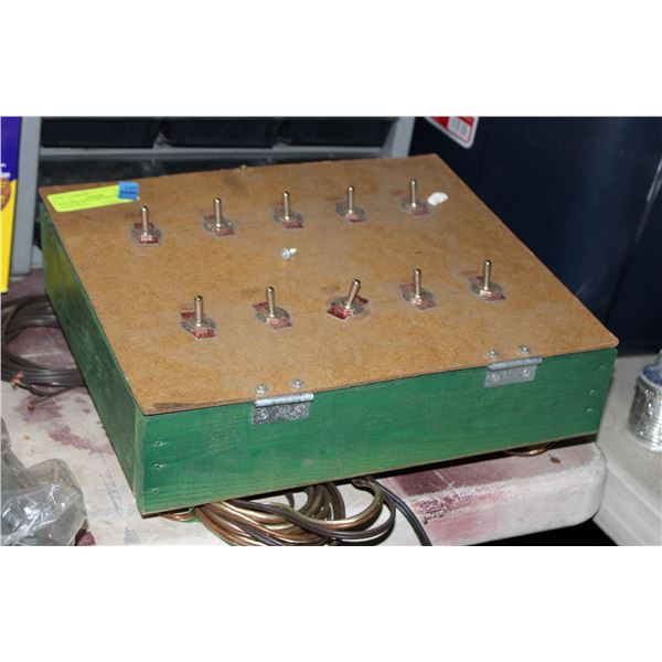 VINTAGE SWITCHBOARD/BREAKER PANEL WITH