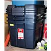 Image 1 : LOT OF TOTES & LIDS
