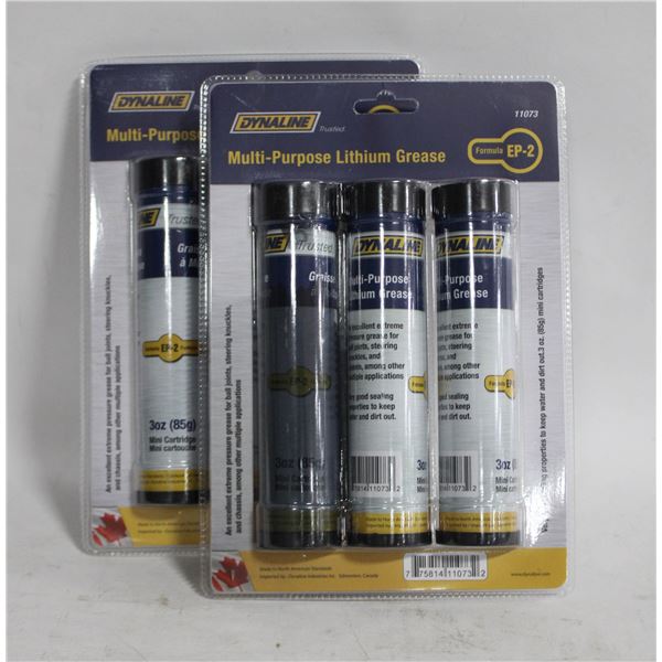 TWO X 3PACKS OF DYNALIINE MULTI PURPOSE