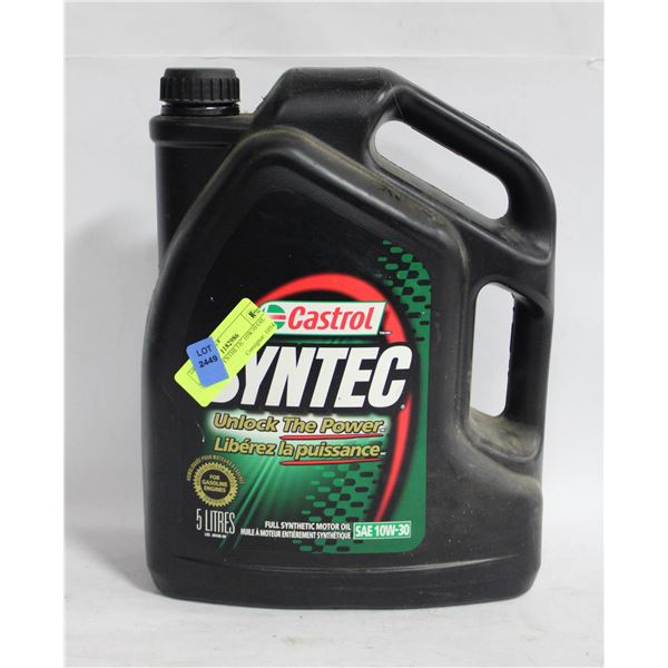 CASTROL SYNTHETIC 10W30 OIL