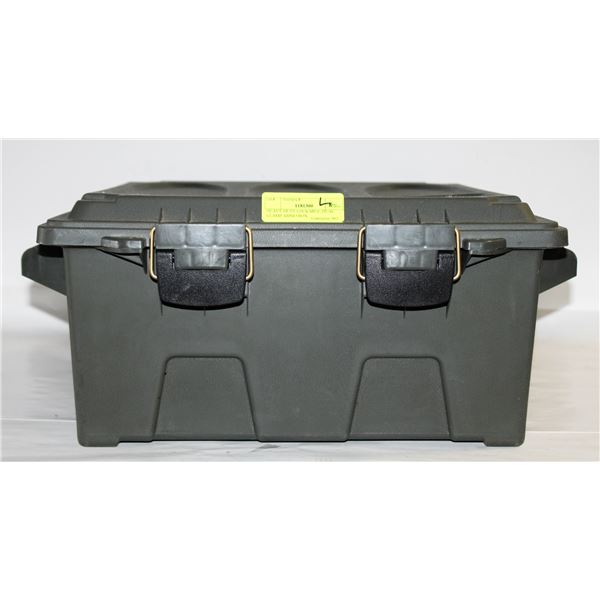HEAVY DUTY LOCKABLE, DUAL CLAMP AMMO BOX -