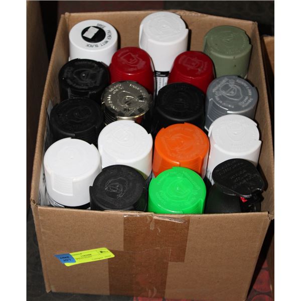 LOT OF SPRAY PAINT