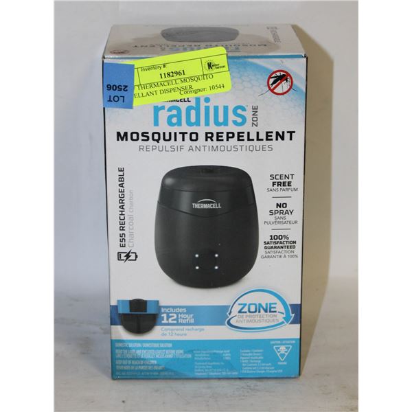 NEW THERMACELL MOSQUITO REPELLANT DISPENSER