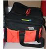Image 1 : BLACK AND DECKER CANVAS TOOL BAG
