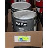 Image 1 : BEHR METAL PRIMER 3.72 L X 2. INTERIOR OR