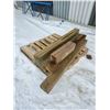 Image 1 : PALLET OF WOOD TIMBERS 5-6" X 4" X 5 FT.