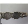 Image 8 : Bracelet Made From Ten 1883 Hawaii Dimes 7.5"L