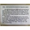 Image 8 : USS Kamehameha Submarine Cigarette Lighter Circa 1960's, 1.25" x 2"