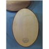 Image 8 : Jefferson Woodworking Koa Wood 1988 Oval Shaker Box 7" x 10" x 3.25"H