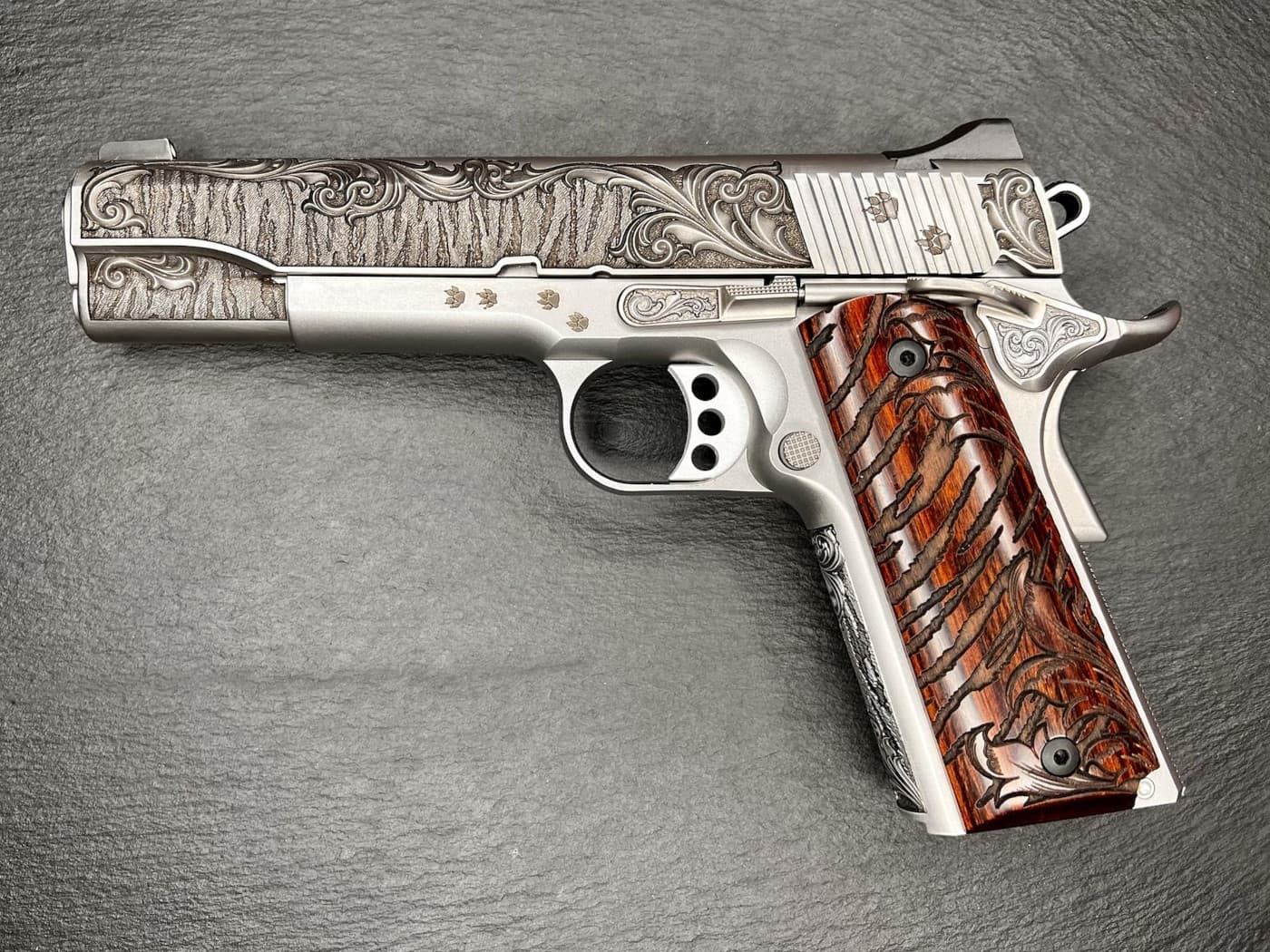 FRIEND OF DSC: Special Edition, Custom Engraved Kimber 1911 .45 ACP Pistol