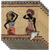 Image 2 : FRIEND OF DSC: African Themed Tableware